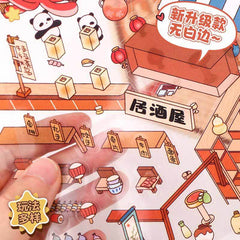 Furry Friends Tycoon DIY 3D Scene Stickers 4 Cute Miniature Scenes advanced