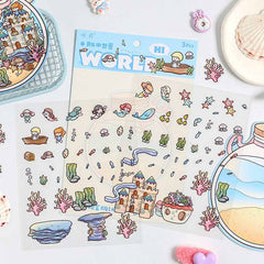 Realm of Dreams Scene Stickers - 4 Lovely Miniature Scenes intermediate