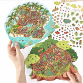 Island Shop DIY 3D Scene Stickers 2 Cute Miniature Scenes high ranking