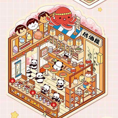 Furry Friends Tycoon DIY 3D Scene Stickers 4 Cute Miniature Scenes advanced