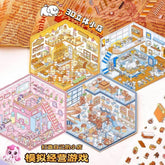 Cuddly Creations DIY 3D Sticker Collection 4 Cute Miniature Scenes advanced