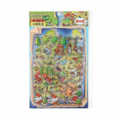 Ethereal Escape DIY 3D Scene Stickers 2 Cute Miniature Scenes difficulty