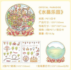 Realm of Dreams Scene Stickers - 4 Lovely Miniature Scenes intermediate