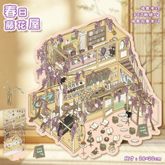 Large scene sticker 3D sticker DIY decompression high ranking