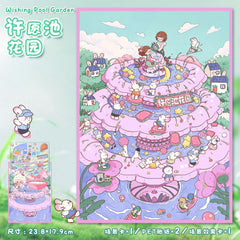 Large scene sticker 3D sticker DIY decompression high ranking