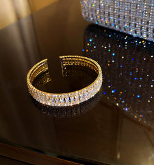 High-end zircon bracelet light luxury niche design bracelet jewelry