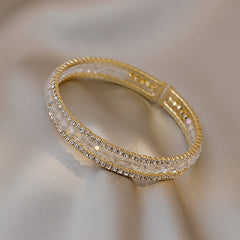 Zircon bracelet ins light luxury retro temperament bracelet versatile jewelry