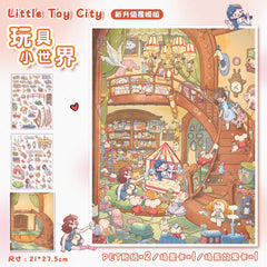 Large scene sticker 3D sticker DIY decompression high ranking