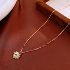 Titanium Steel Necklace Vintage ins Premium Clavicle Chain Fashion Jewelry