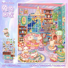 Large scene sticker 3D sticker DIY decompression high ranking