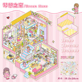 Large scene sticker 3D sticker DIY decompression high ranking