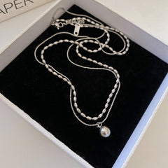 Titanium Steel Necklace Vintage ins Premium Clavicle Chain Fashion Jewelry