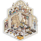 3D landscaping sticker creative scene miniature DIY sticker intermediate