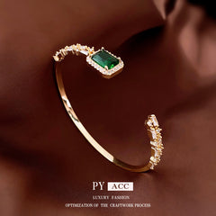 High-end zircon bracelet light luxury niche design bracelet jewelry