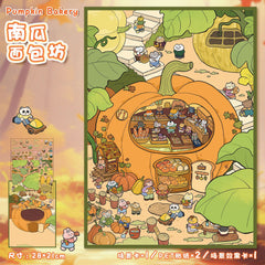 Large scene sticker 3D sticker DIY decompression high ranking