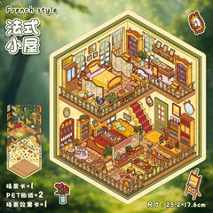 Large scene sticker 3D sticker DIY decompression intermediate