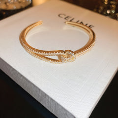 High-end zircon bracelet light luxury niche design bracelet jewelry