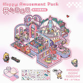 Large scene sticker 3D sticker DIY decompression difficulty