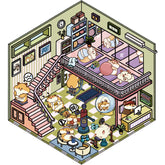 3D landscaping sticker creative scene miniature DIY sticker beginner