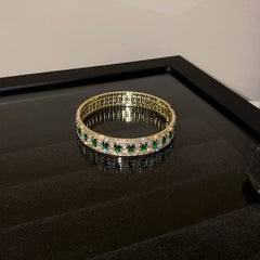 Zircon bracelet ins light luxury retro temperament bracelet versatile jewelry