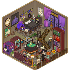 3D landscaping sticker creative scene miniature DIY sticker beginner