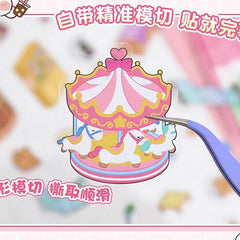 Wonderful Shop DIY 3D Scene Stickers 4 Cute Miniature Scenes-Amusement park beginner