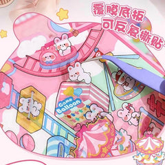 Wonderful Shop DIY 3D Scene Stickers 4 Cute Miniature Scenes-Amusement park beginner