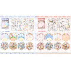 Popular Venues DIY 3D Sticker Collection - 8 Cute Miniature Scenes advanced
