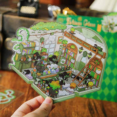 Enchanted Realms DIY 3D Scene Stickers 4 Cute Miniature Scenes advanced