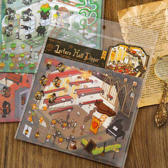 Enchanted Realms DIY 3D Scene Stickers 4 Cute Miniature Scenes advanced