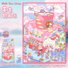 Large scene sticker 3D sticker DIY decompression high ranking