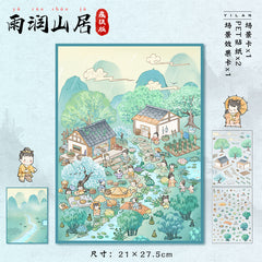 Large scene sticker 3D sticker DIY decompression high ranking