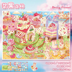 Large scene sticker 3D sticker DIY decompression high ranking