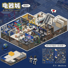 Large scene sticker 3D sticker DIY decompression high ranking