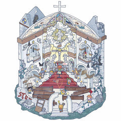 3D landscaping sticker creative scene miniature DIY sticker intermediate