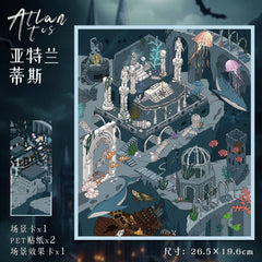 Large scene sticker 3D sticker DIY decompression high ranking