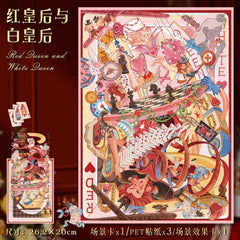 Large scene sticker 3D sticker DIY decompression difficulty