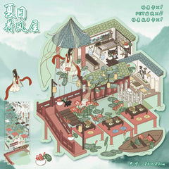 Large scene sticker 3D sticker DIY decompression high ranking