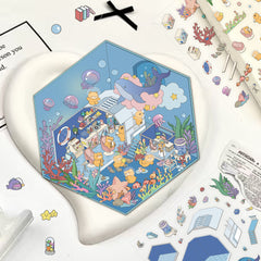 3D landscaping sticker creative scene miniature DIY sticker beginner