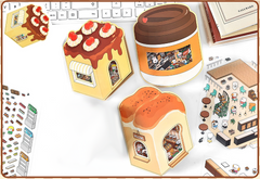 Fun Dessert House  DIY 3D Scene Stickers - 3 Cute Miniature Scenes-Cake Bakery intermediate