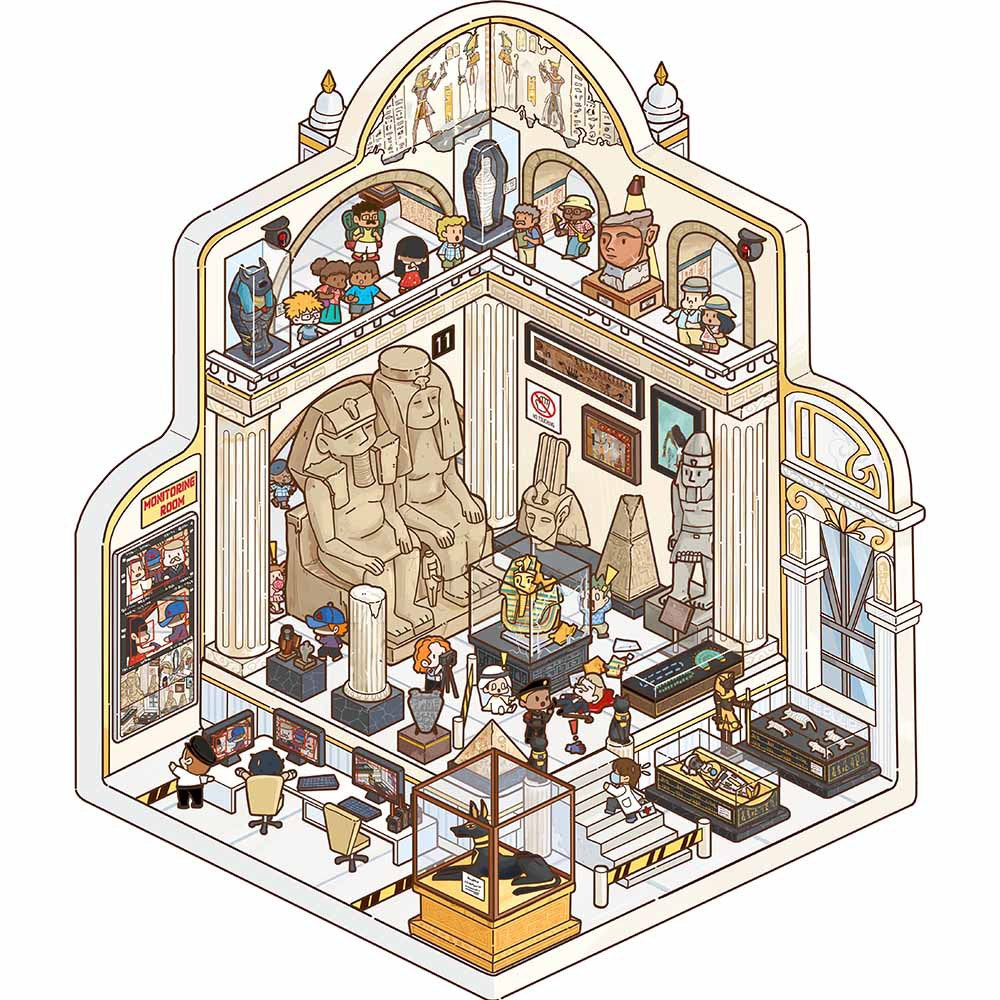 3D landscaping sticker creative scene miniature DIY sticker intermediate