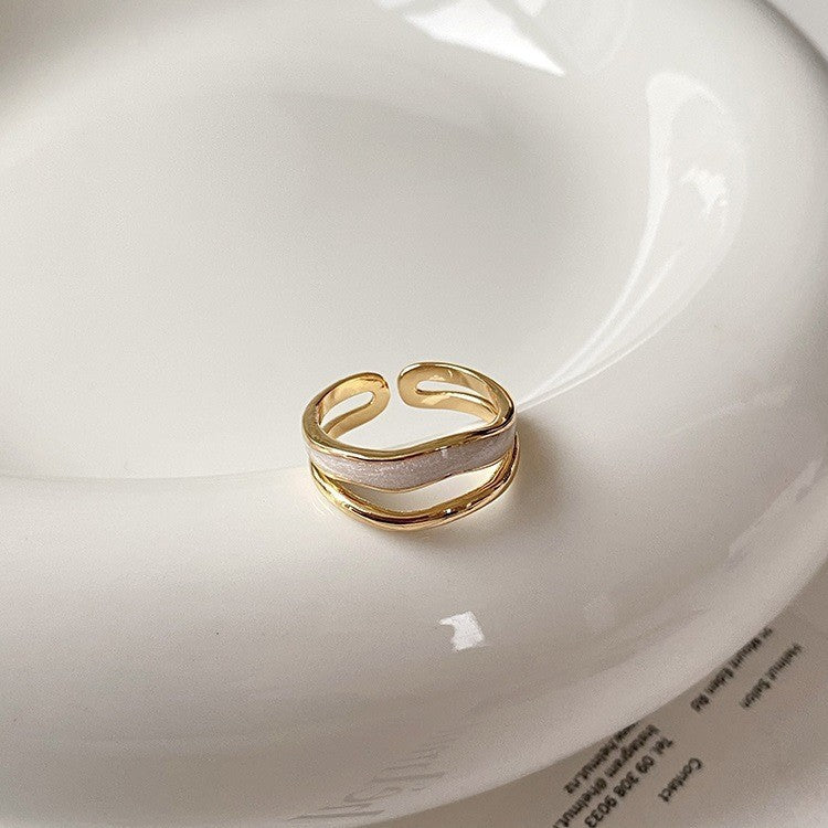 Mint zircon ring ins premium jewelry