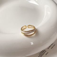 Mint zircon ring ins premium jewelry