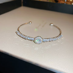 High-end zircon bracelet light luxury niche design bracelet jewelry