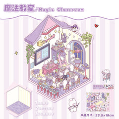 Large scene sticker 3D sticker DIY decompression advanced