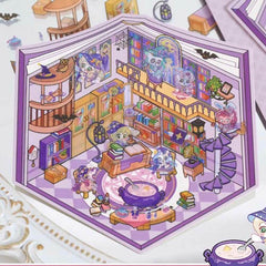 Wonderful Shop DIY 3D Scene Stickers 4 Cute Miniature Scenes-Amusement park beginner